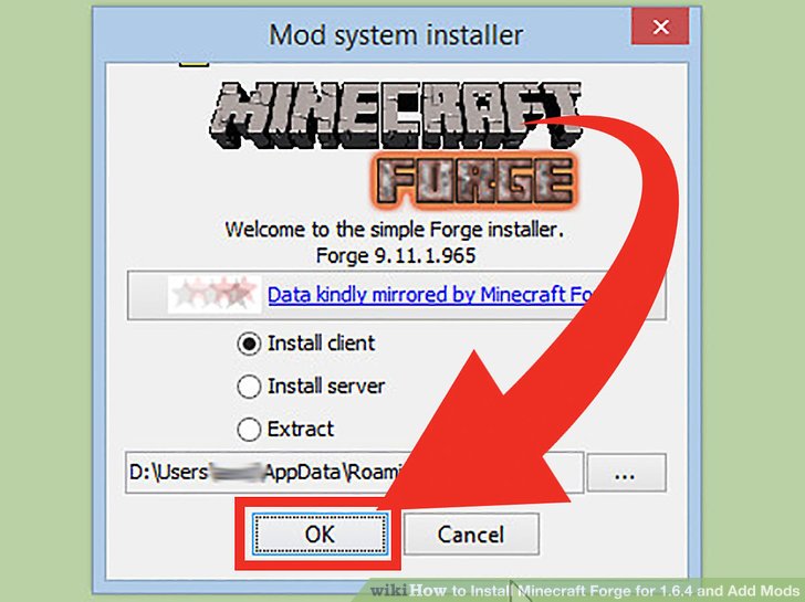 How to install minecraft forge manually